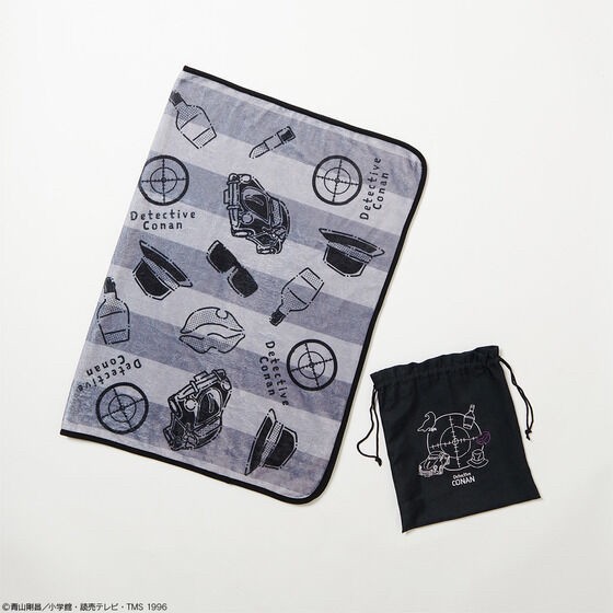 PRE-ORDER : ONOFFYFREE x Detective Conan Blanket with Case
