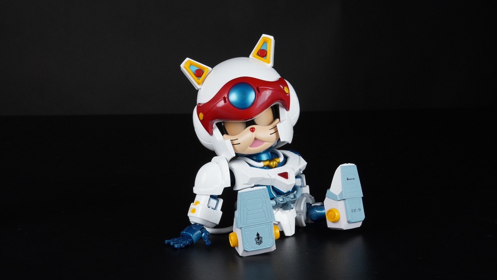 Samurai Pizza Cats Yattarou Alloy Action Figure by HeatBoys