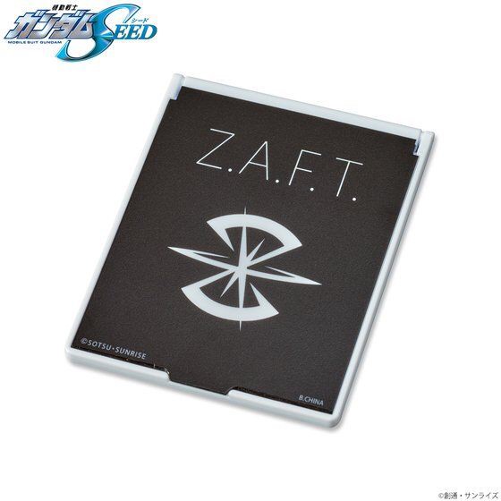 PRE-ORDER : Mobile Suit Gundam SEED Z.A.F.T. Mark Stand Mirror
