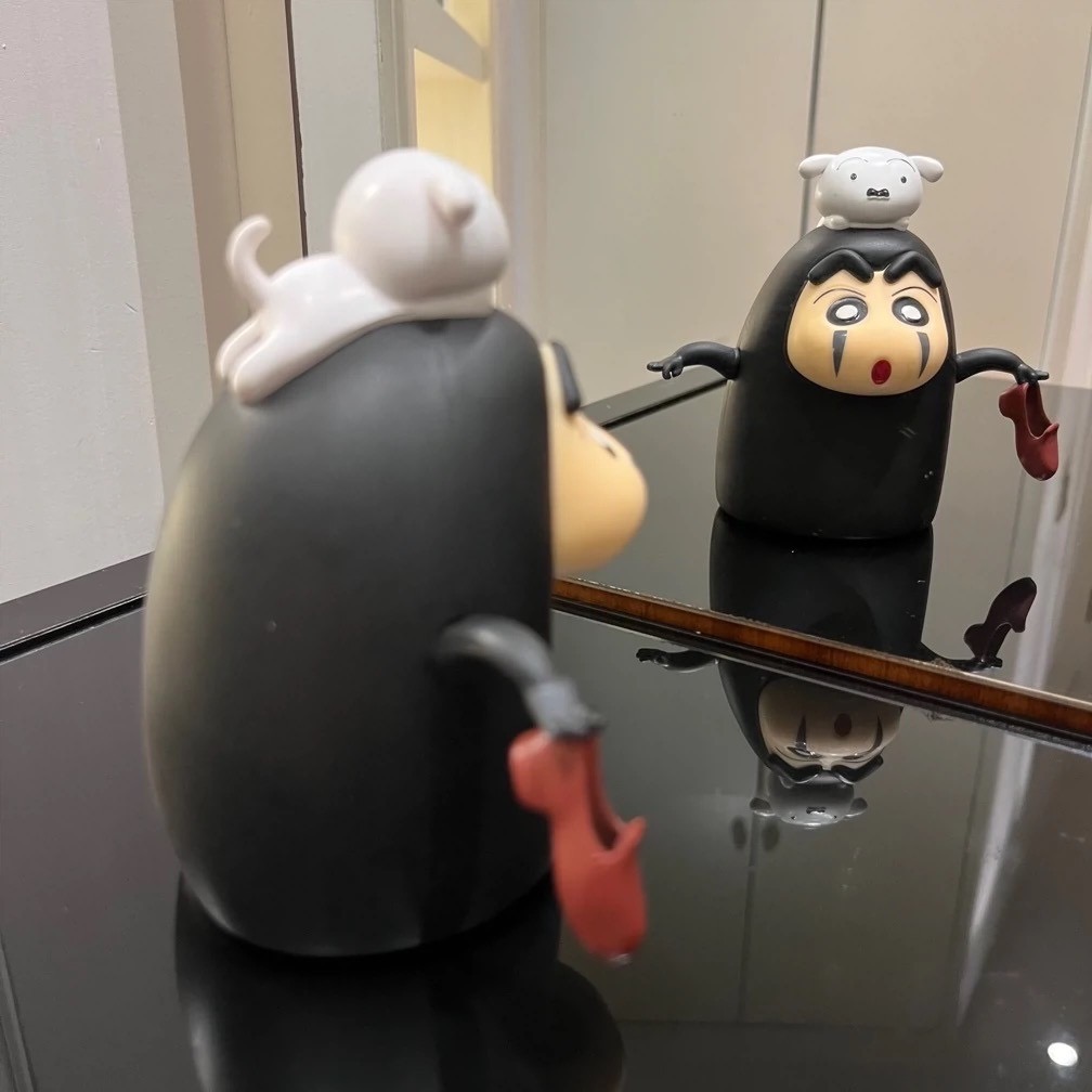 โมเดล ชินจัง Crayon Shinchan x Spirited Away No Face Ver.