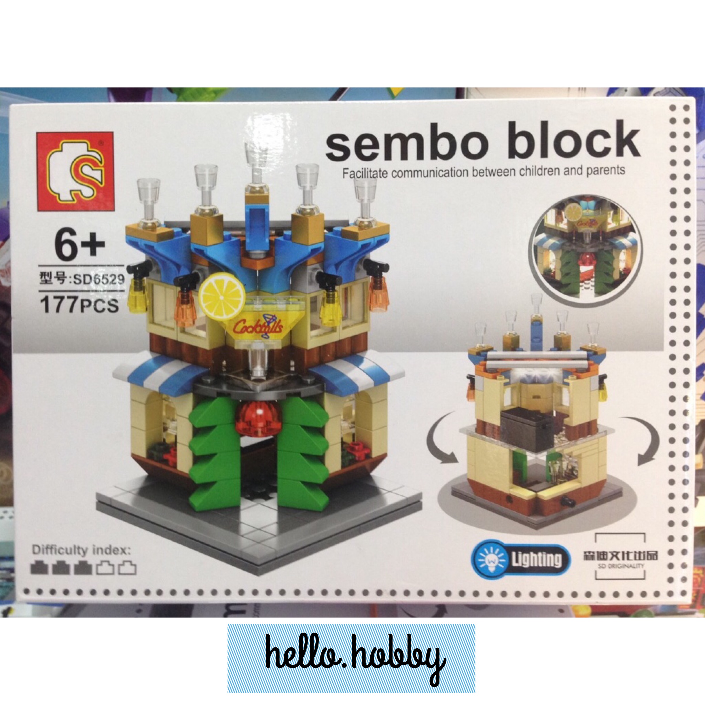 Sembo Block - SD6529 - 177pcs (มีไฟ)