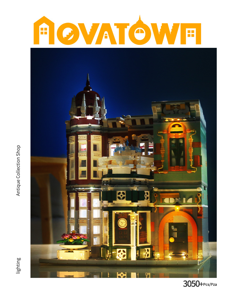 Mould king 16005 Antique Collection Shop 3050pcs (มีไฟ)