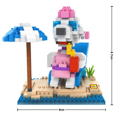 LOZ 9524-9527 Snoopy Set