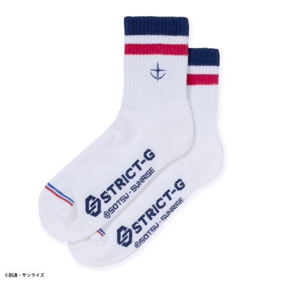 PRE-ORDER : STRICT-G "Mobile Suit Gundam" Basic Line Socks 3P Set