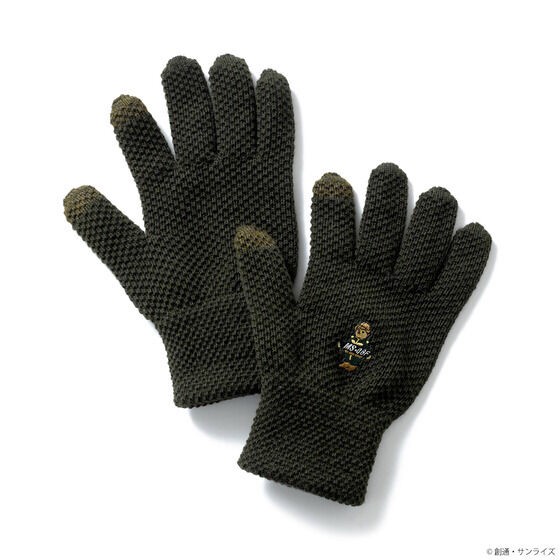 PRE-ORDER : STRICT-G ROSTER BEAR "Mobile Suit Gundam" Knit Gloves