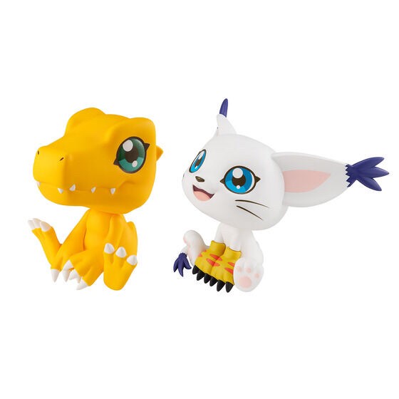 PRE-ORDER : Rukappu Digimon Adventure Agumon & Tailmon Set [Limited Benefits with Cushion]