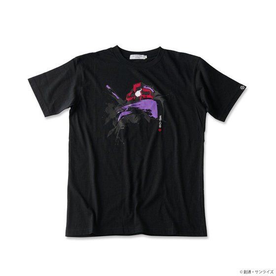 PRE-ORDER : STRICT-G JAPAN "Mobile Suit Gundam UC" Brush Painting T-shirt Dom Pattern