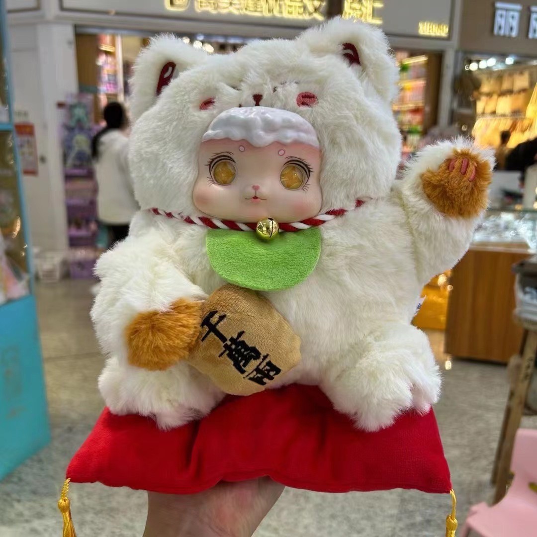 ตุ๊กตา แมวกวัก ได้ 1 ตัว | Lucky Meow Lucky Cat Plush by Ciaoka