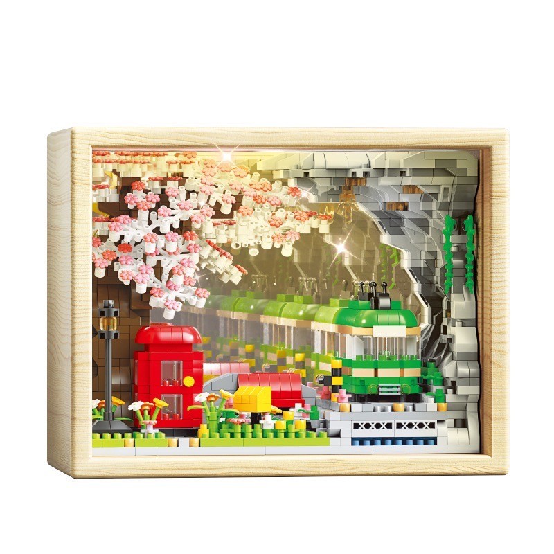 ตัวต่อไซส์ Jumbo Balody 16359 / 21235 - Frame of Memory (มีไฟ)