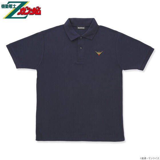 PRE-ORDER : Gundam Series Antenna Motif Dry Polo Shirt