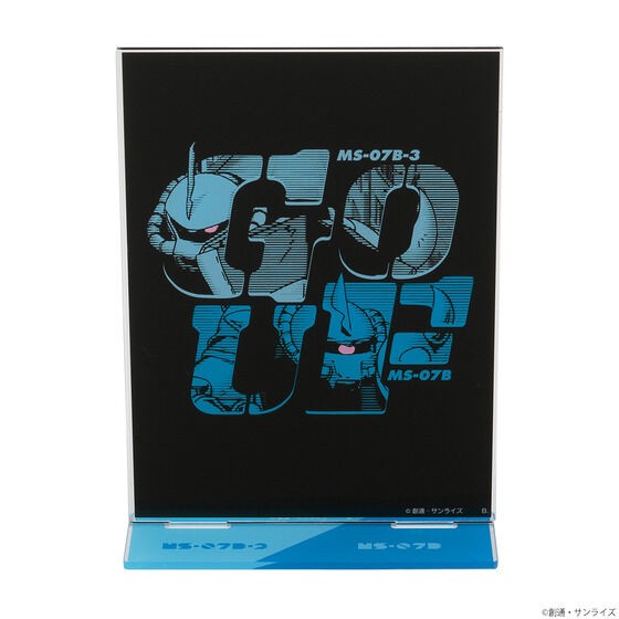 PRE-ORDER : Mobile Suit Gundam Gouf Day Item Acrylic Stand