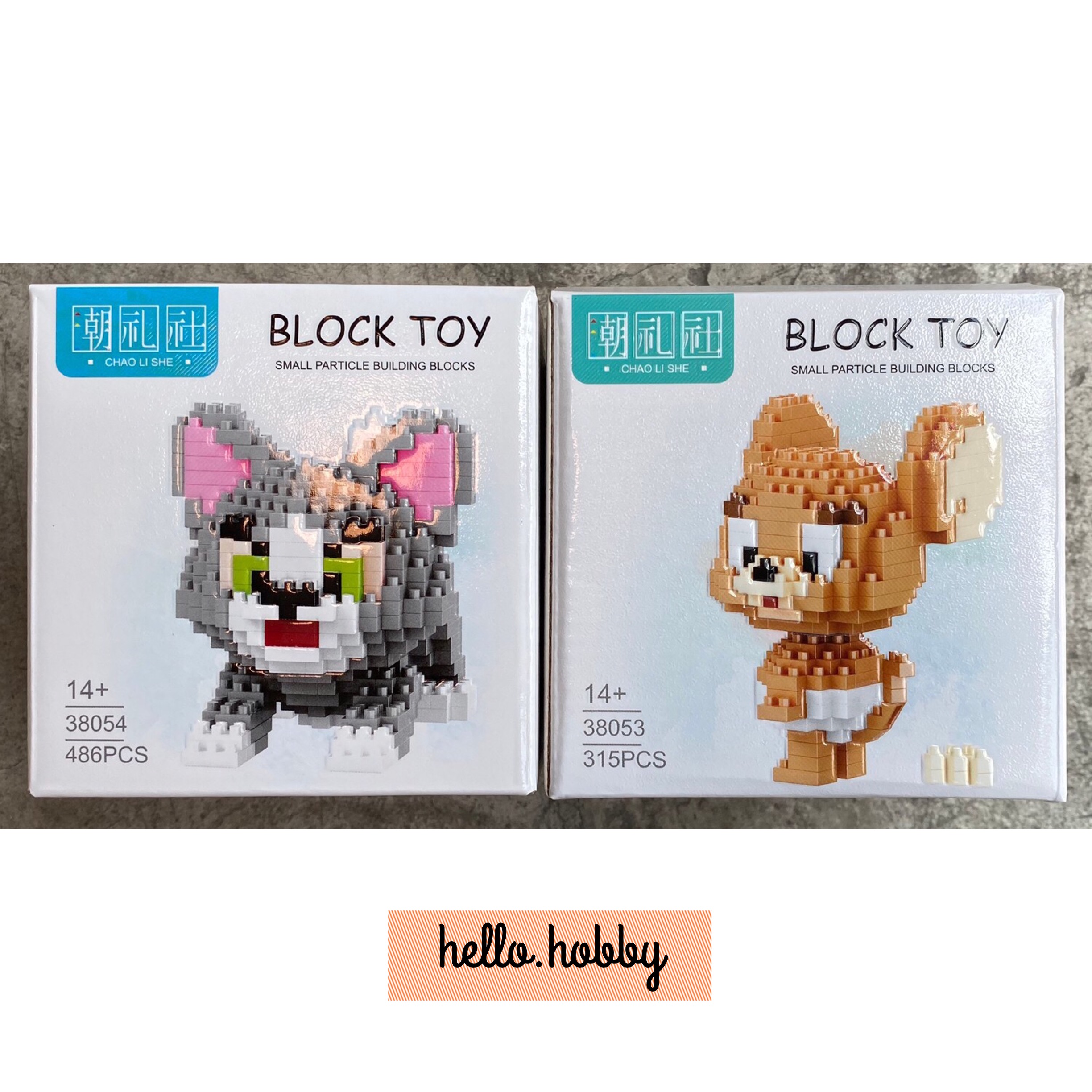 Chao Li She 38053-38054 Tom and Jerry