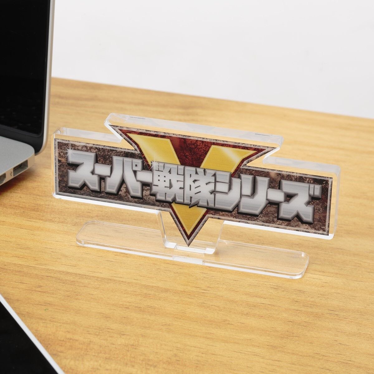 PRE-ORDER : Acrylic Logo Display EX Super Sentai / MASKED RIDER V3 / MASKED RIDER KUUGA Mark / Chouriki Sentai Ohranger
