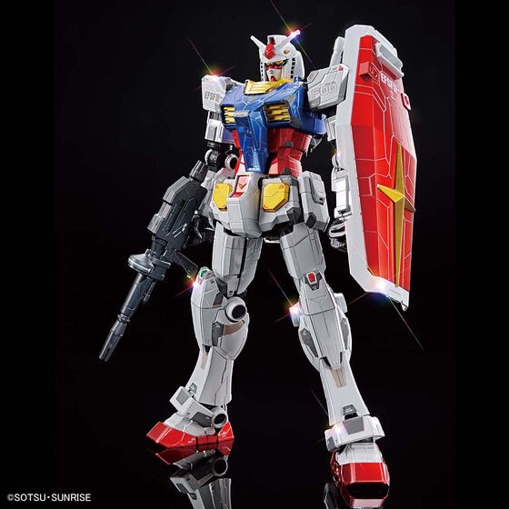 PRE-ORDER : GUNDAM FACTORY YOKOHAMA 1/100 RX-78F00 Gundam [Titanium Finish] Plastic Model