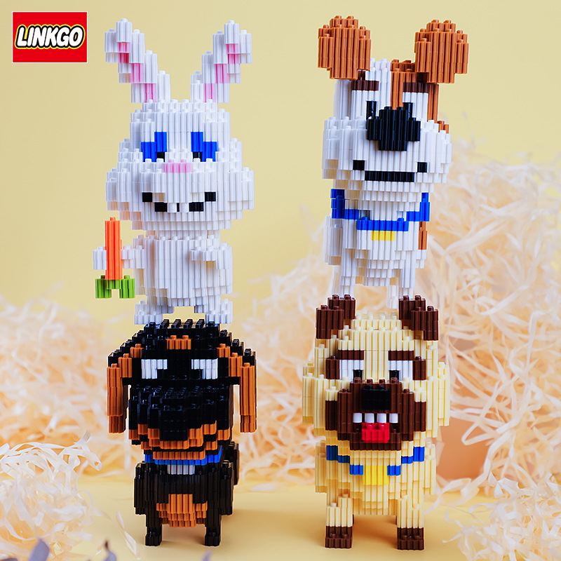 Linkgo 68261-68264 The Secret Life of Pets