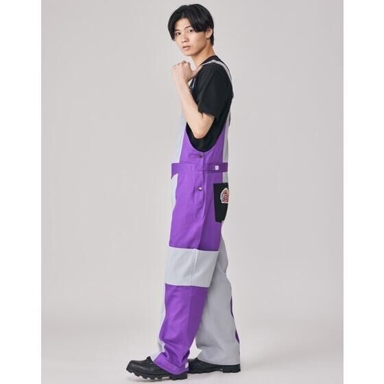 PRE-ORDER : Bakuage Sentai Boonboomger x AIKA ELECTRONICS Bun Violet Pit Crew Overalls