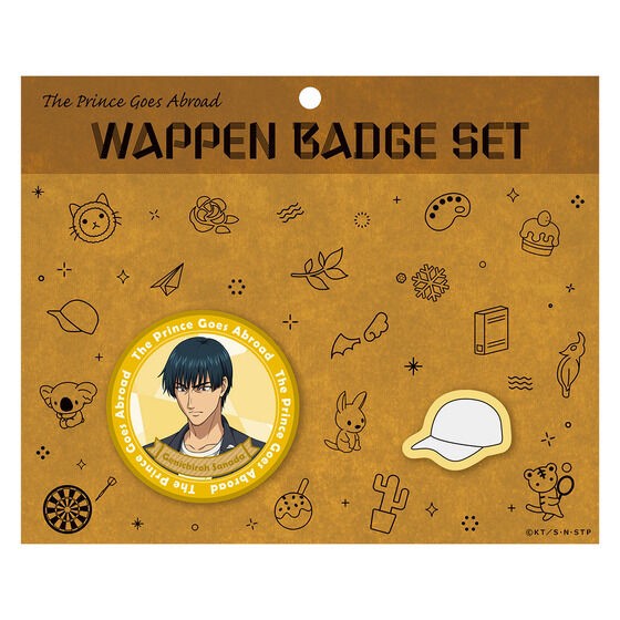 PRE-ORDER : [New Prince of Tennis The Prince Goes Abroad Summary] Patch Badge Set