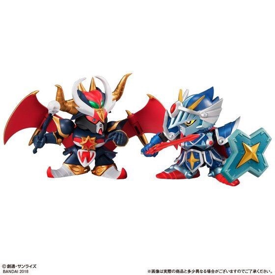 PRE-ORDER : Mobile Suit Gundam Gashapon Senshi Forte -EX05 - Full Armor Knight Gundam & Monster Black Dragon