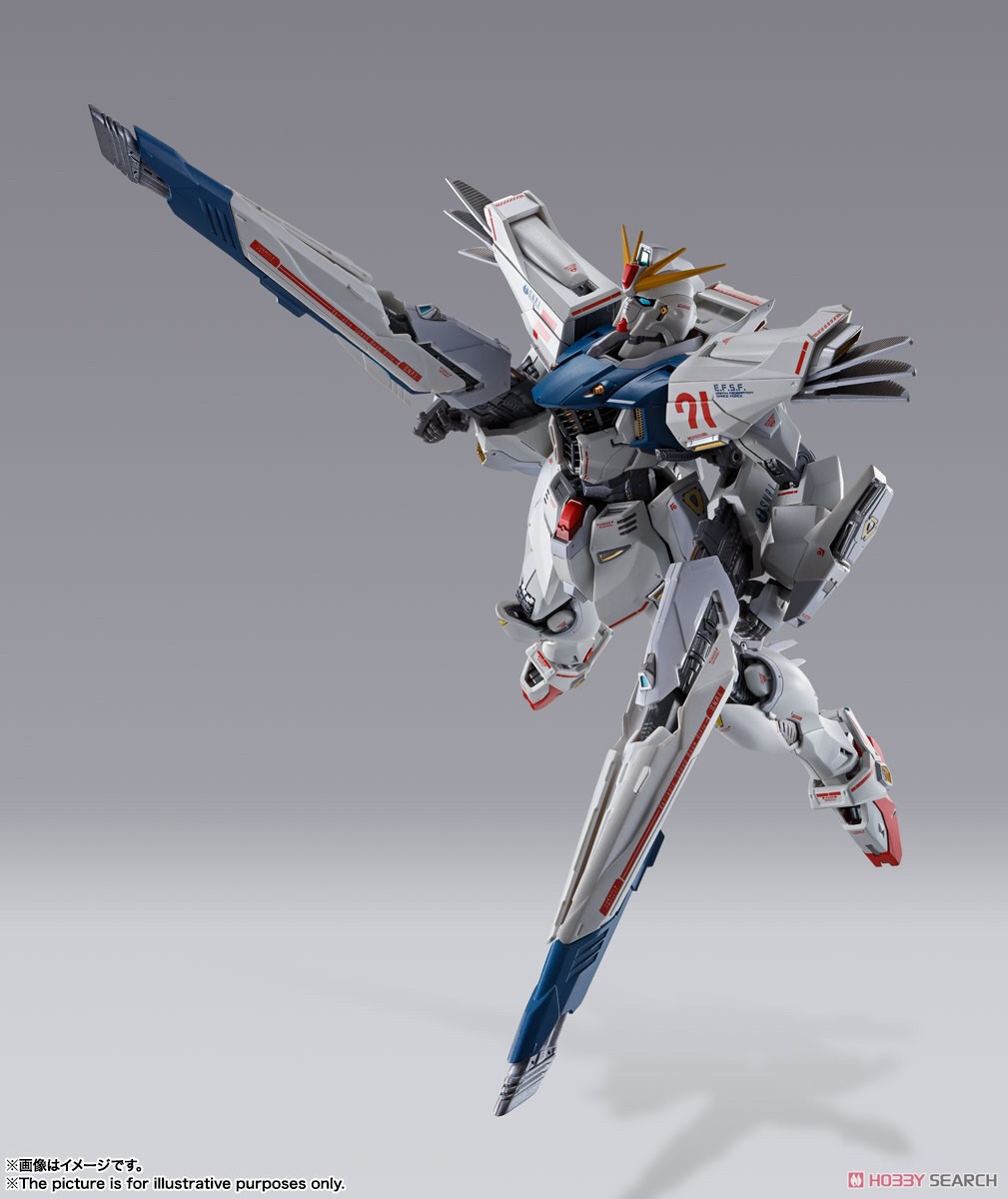 GUNDAM - Metal Build - Gundam F91 Chronicle White Ver. by Bandai