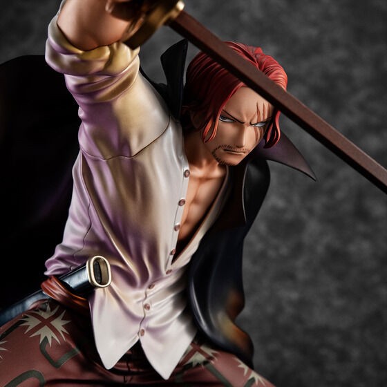 PRE-ORDER : Portrait.Of.Pirates One Piece Playback Memories RedHaired Shanks Complete Figure