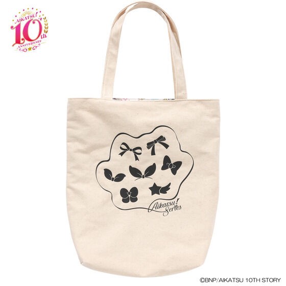 PRE-ORDER : Aikatsu! Series 10th ANNIVERSARY Reversible Tote