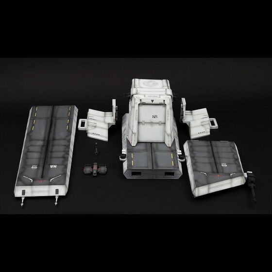 PRE-ORDER : Realistic Model Series Mobile Suit Gundam ZZ (For 1/144 HG series) NAHEL Argama Catapult Deck