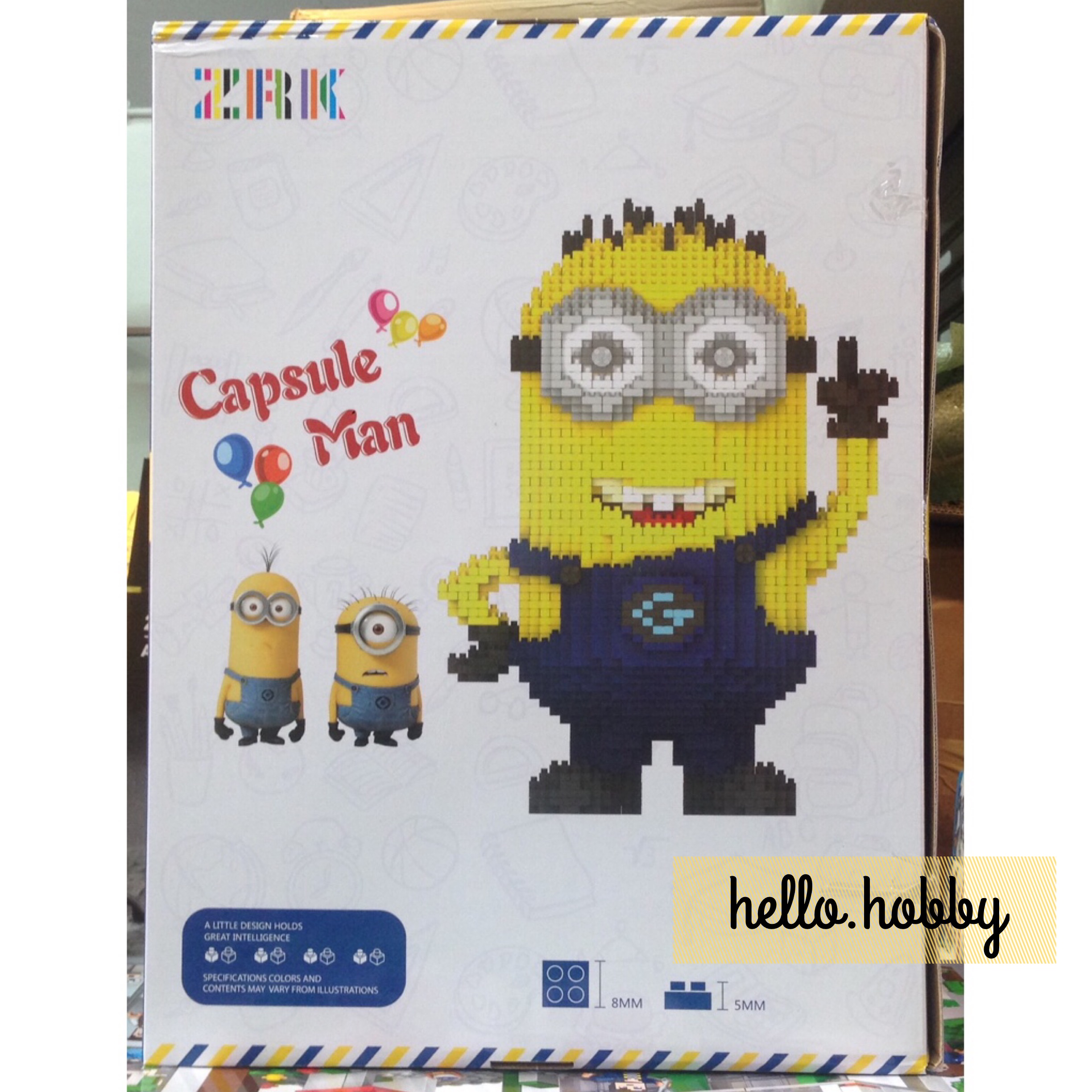 ZRK 7803 Minion Bob 2968pcs