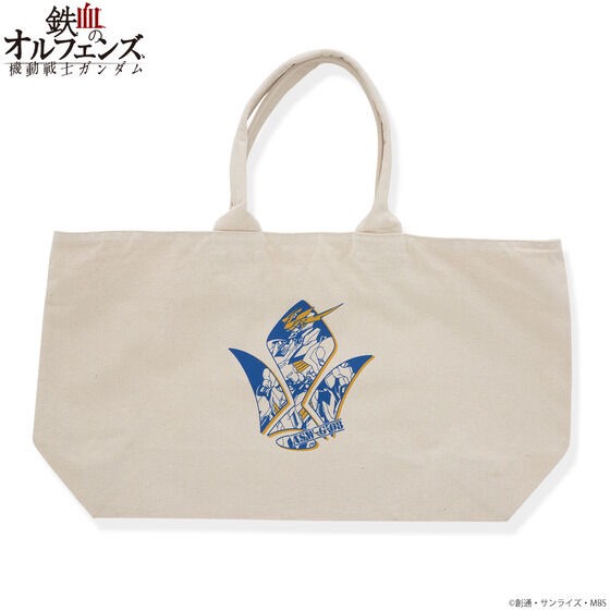 PRE-ORDER : Mobile Suit Gundam Iron-Blooded Orphans Mark x MS Item Big Size Tote Bag