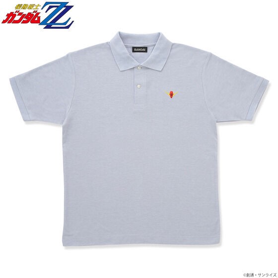 PRE-ORDER : Gundam Series Antenna Motif Dry Polo Shirt