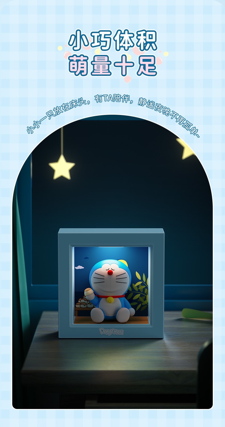 โคมไฟ โดเรม่อน ลิขสิทธิ์แท้ Doraemon Mini Photo Frame Night Light