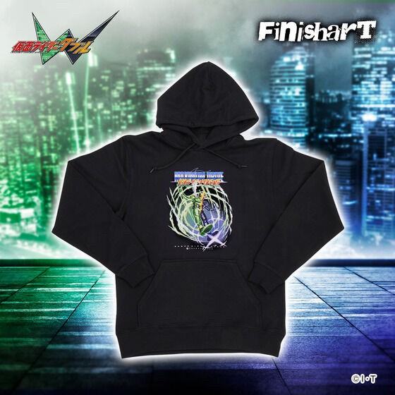 PRE-ORDER : FinisharT Kamen Rider W Joker Extreme Hoodie
