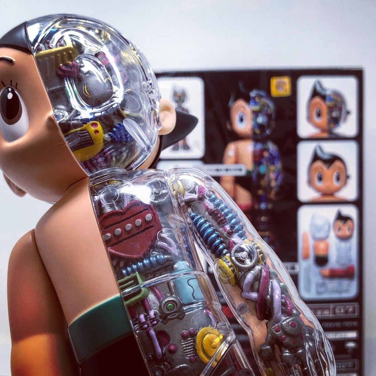 Astro Boy Mechanical Clear Version Alloy Figure by Tokyo Toys