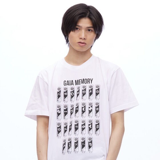 PRE-ORDER : Kamen Rider W Gaia Memory T-shirt