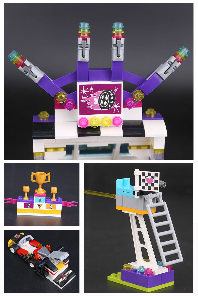 Lepin 01072 Friends The Big Race Day 725pcs