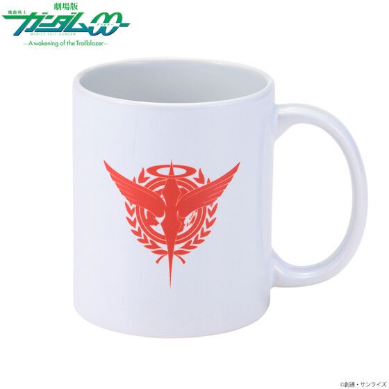 PRE-ORDER : Mobile Suit Gundam 00 Celestial Being Mark Mug Cup 4 Colors