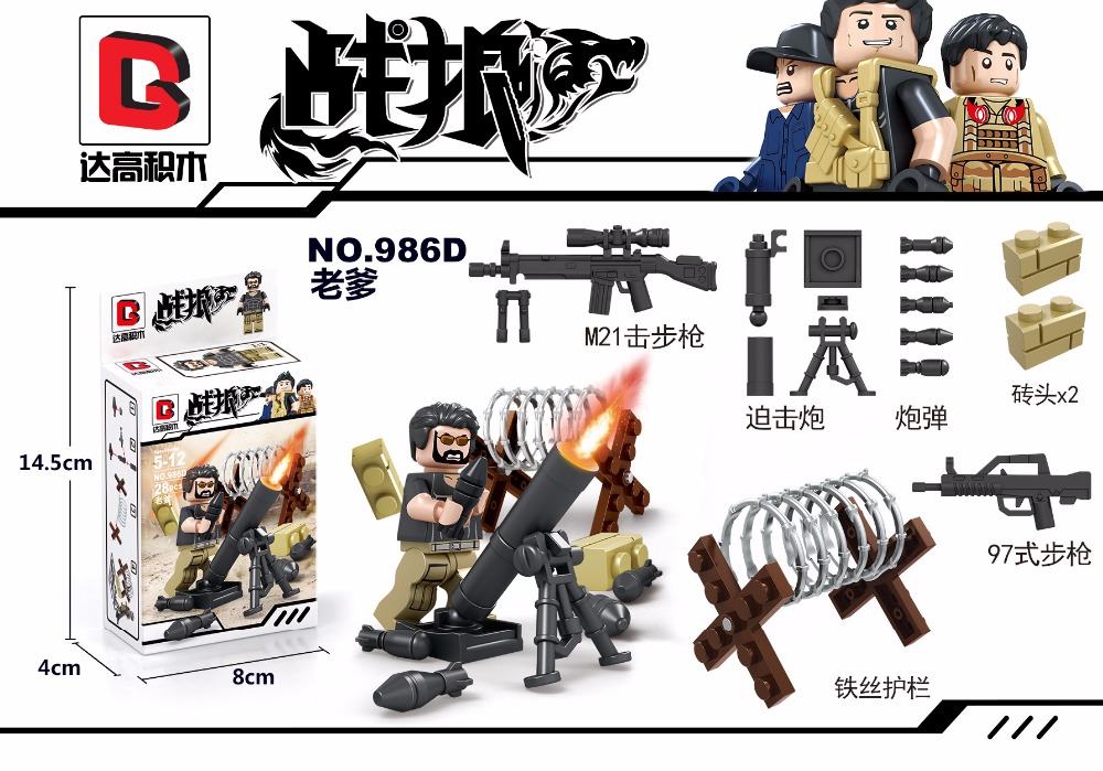 Mloomen D986A-F WW2 Military