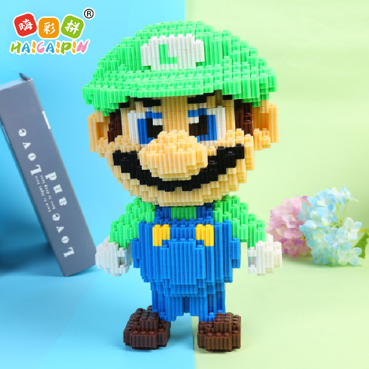 Haicaipin 8615, 8619, 8623-8623 Super Mario Bros. (แบบเฟือง)