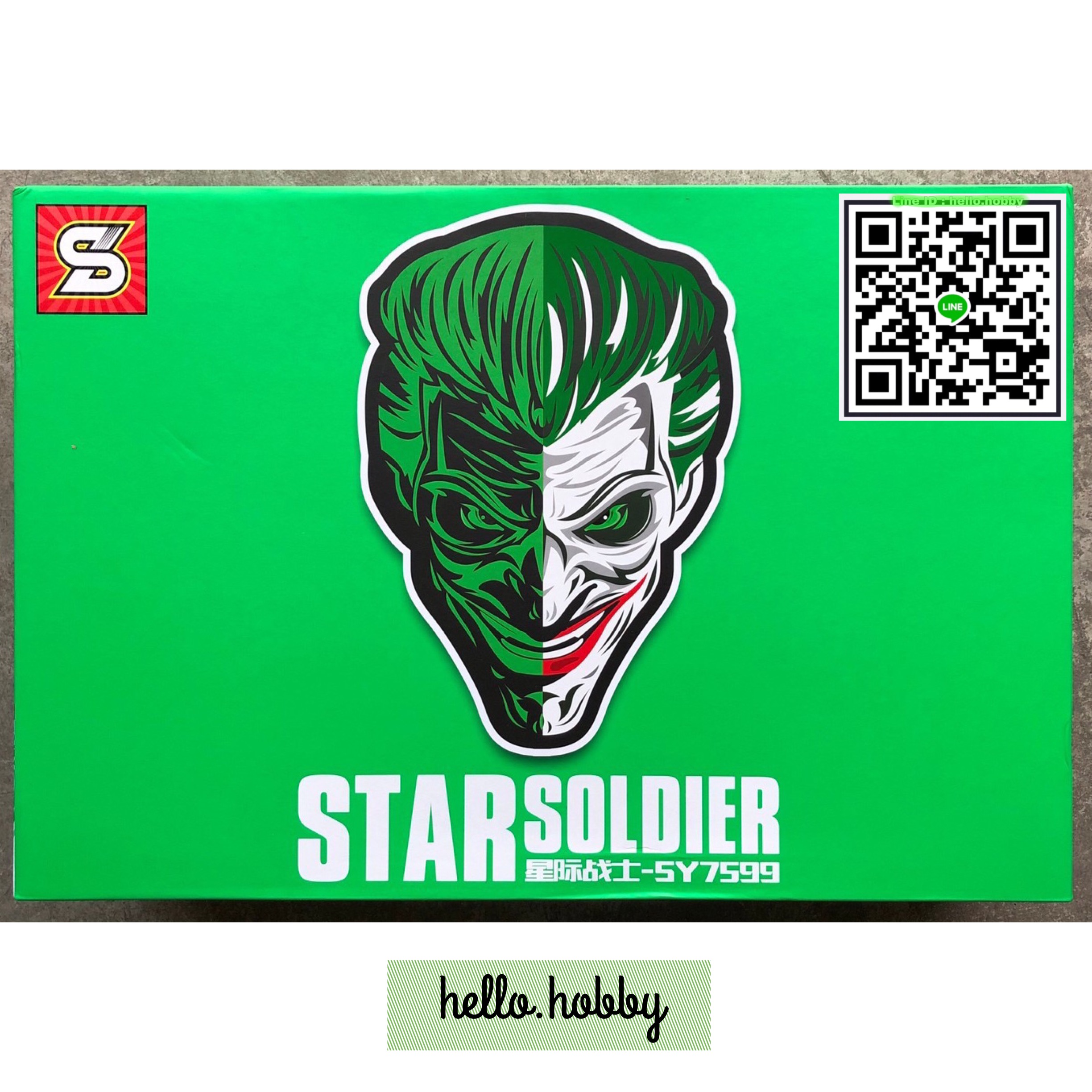 Sy 7599 Joker Burt 1487pcs