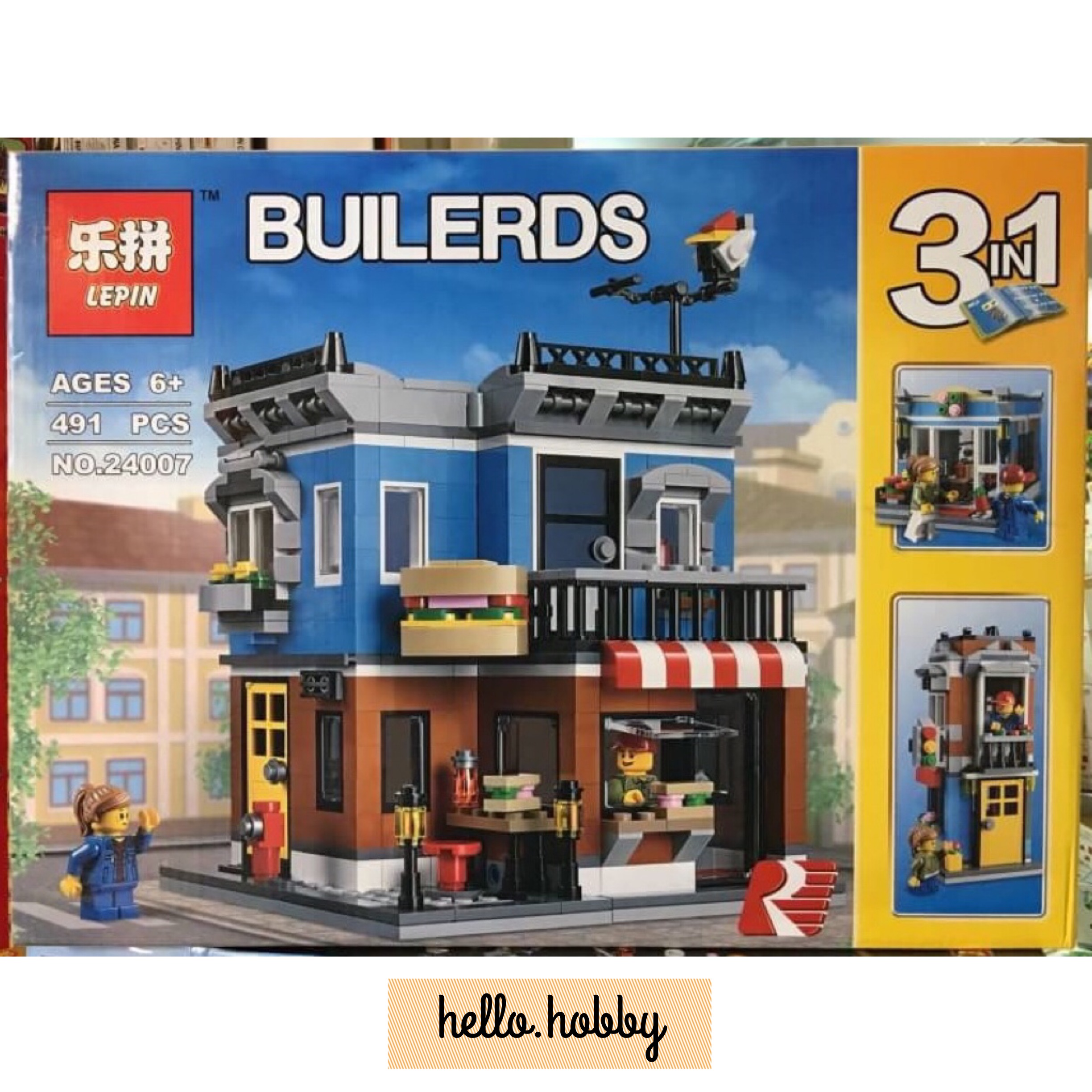 Lepin 24007 Corner Deli 491pcs