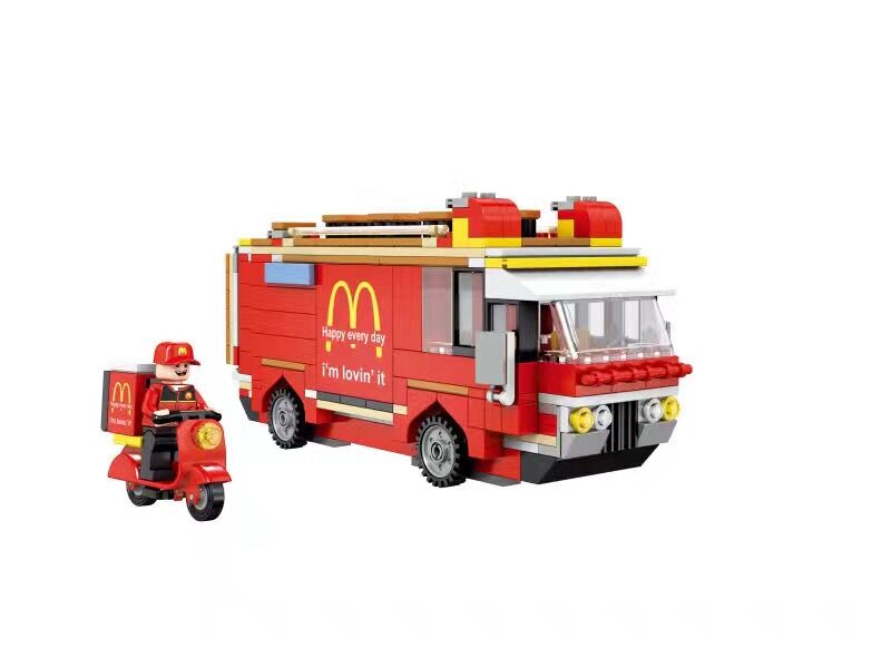 Sembo Block SD6901 McDonald Restaurant 4 in 1 (with LED) 1729pcs