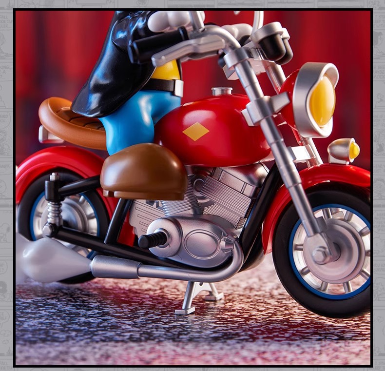 Snoopy & Motorcycle by Miniso