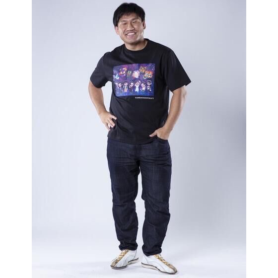 PRE-ORDER : Kamen Rider Geats Deformed Luminous T-shirt Fireworks Pattern