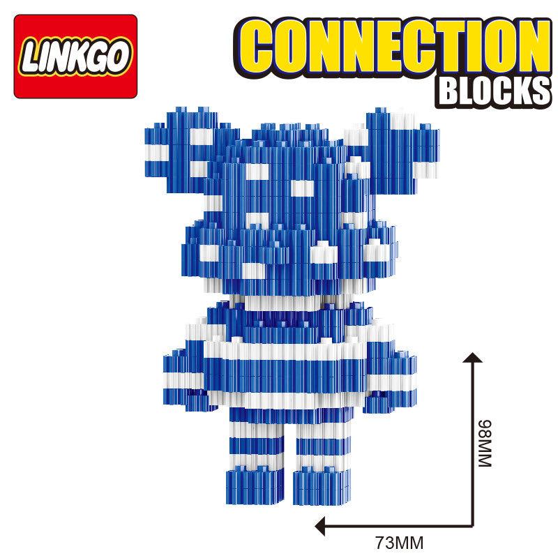 Linkgo 68486-68493 Bearbrick