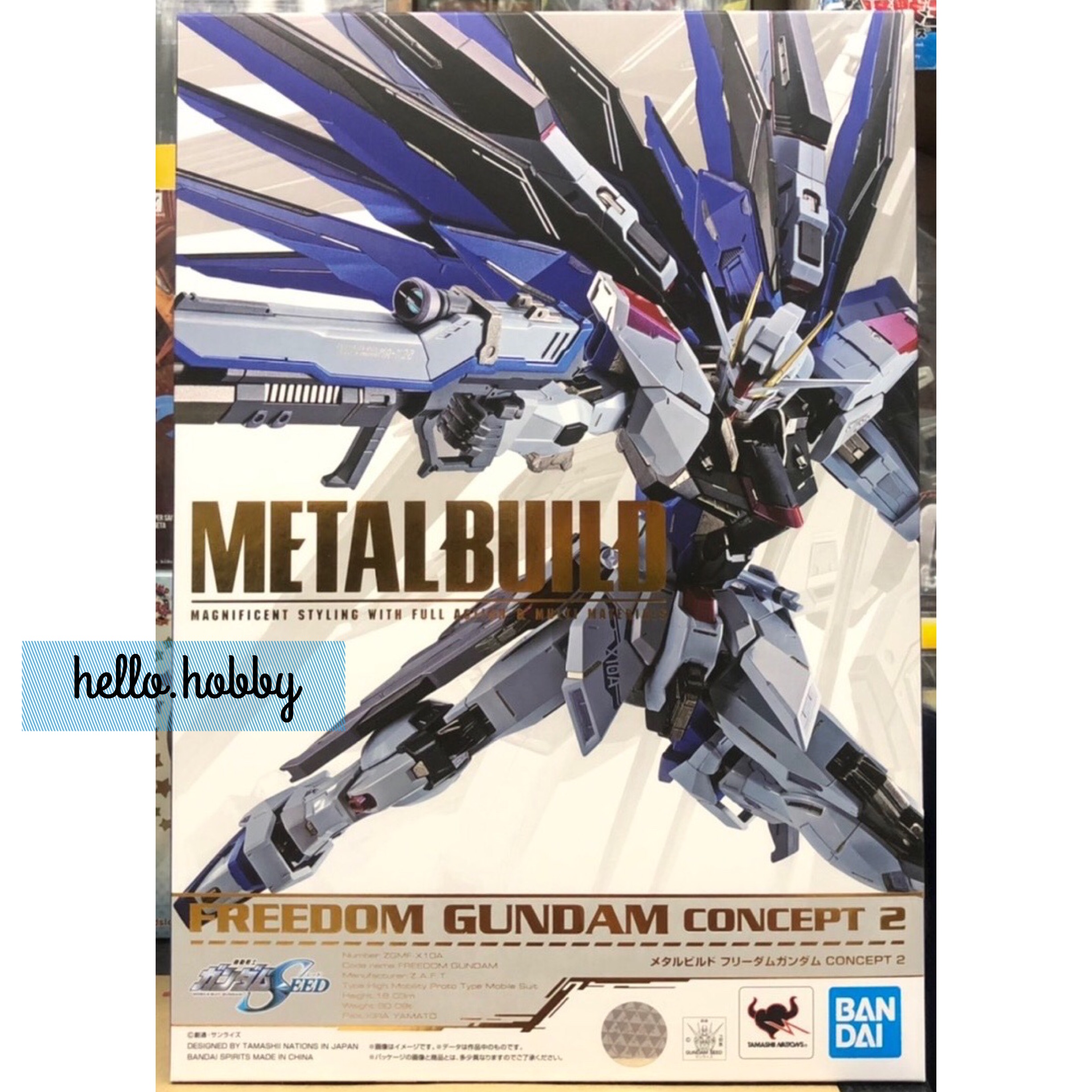 Metal Build Freedom Gundam Concept 2 by Bandai