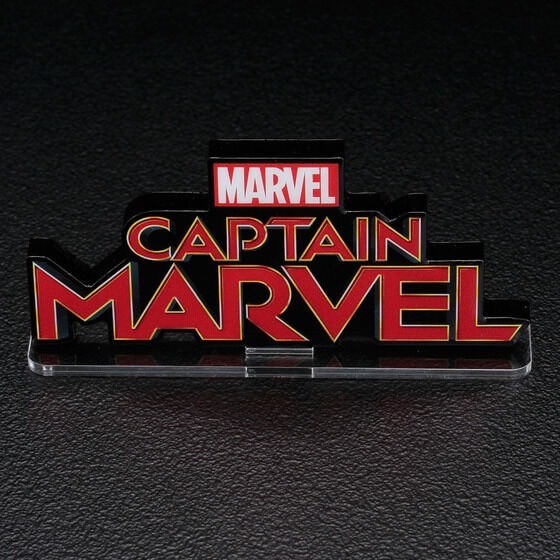 PRE-ORDER : Acrylic Logo Display EX Captain Marvel Logo