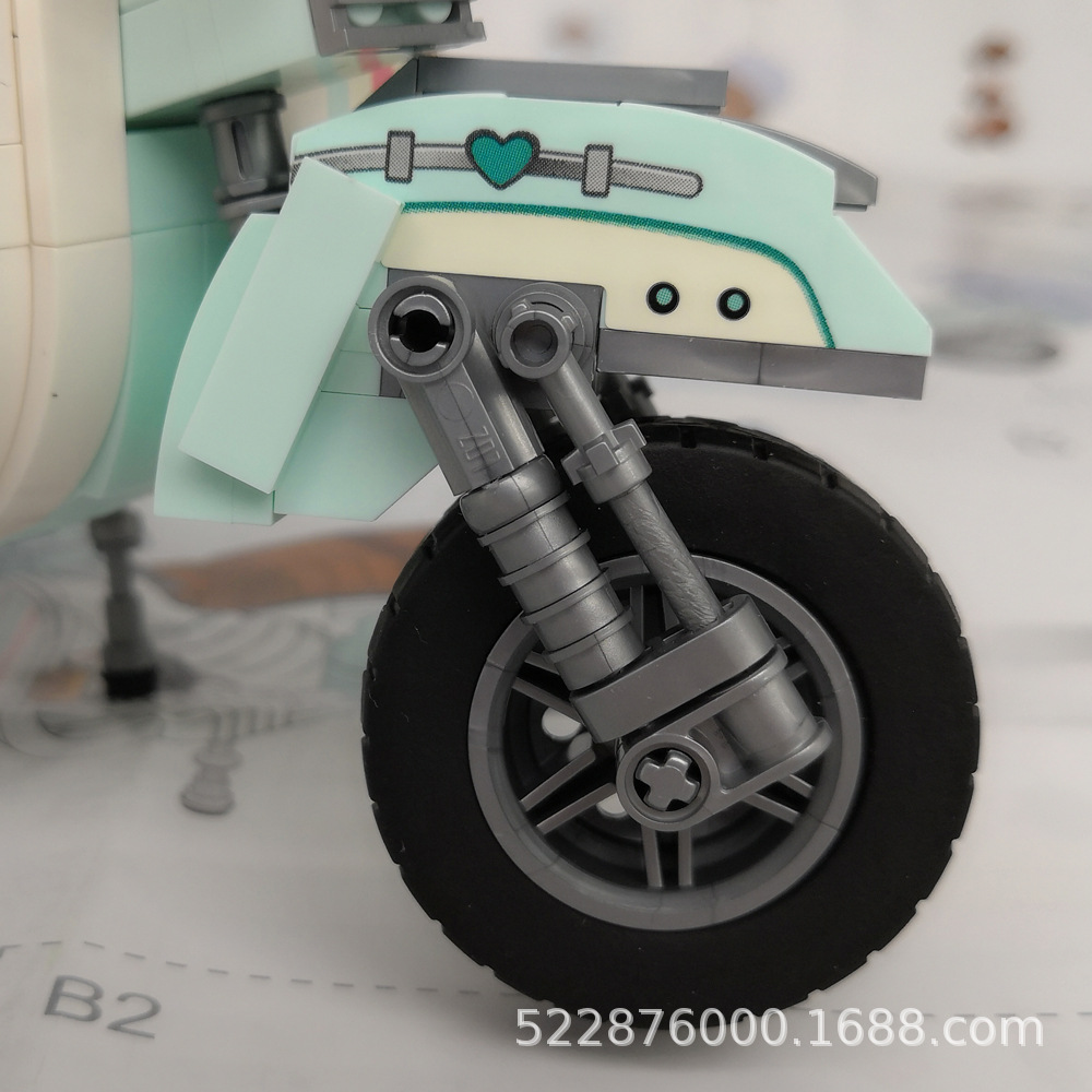 LOZ 1117 The Scooter 673pcs