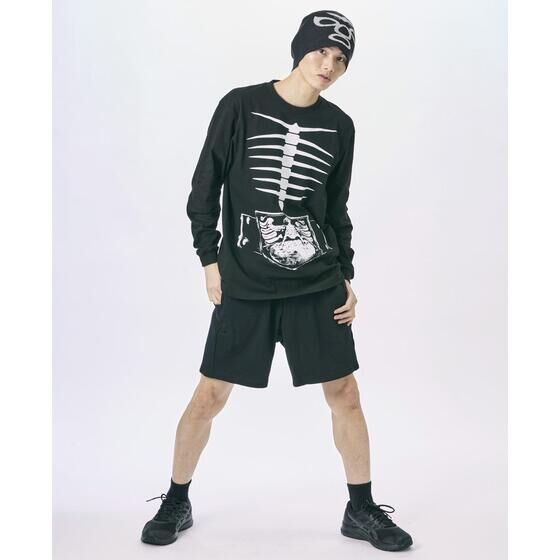 PRE-ORDER : Kamen Rider Shocker Style Long Sleeve T-shirt