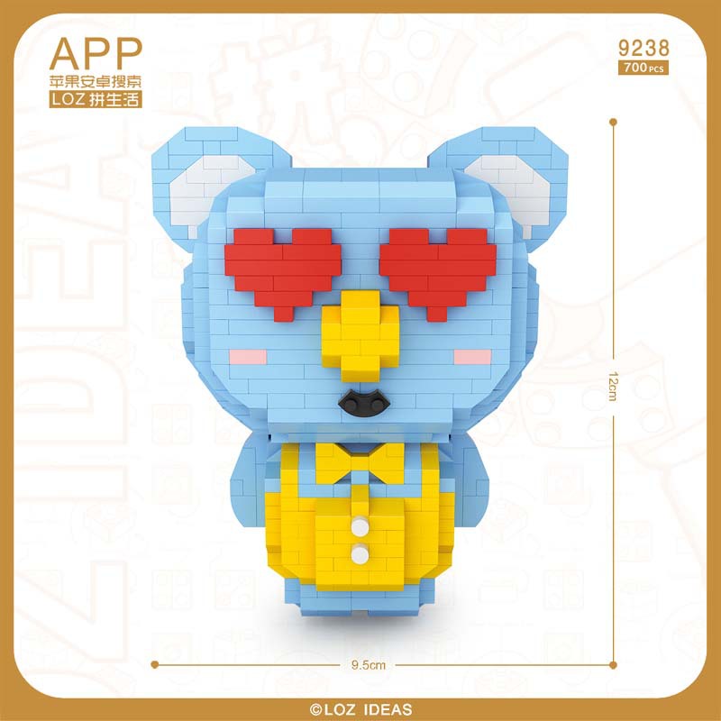 Loz 9238 Bt21 Koya 700pcs