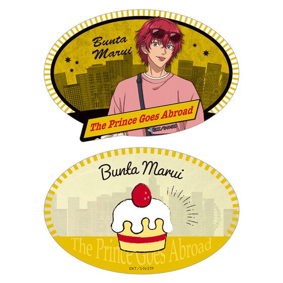 PRE-ORDER : The Prince of Tennis Abroad Ver.B.MARUI Luggage Sticker Set