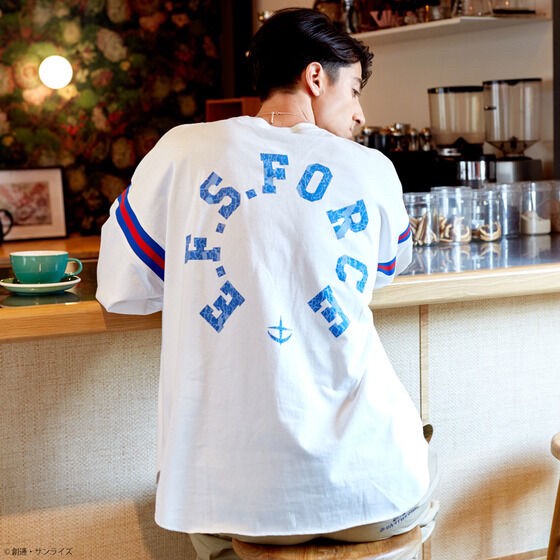 PRE-ORDER : STRICT-G.Fab Goodwear "Mobile Suit Gundam" Football Long Sleeve T-shirt